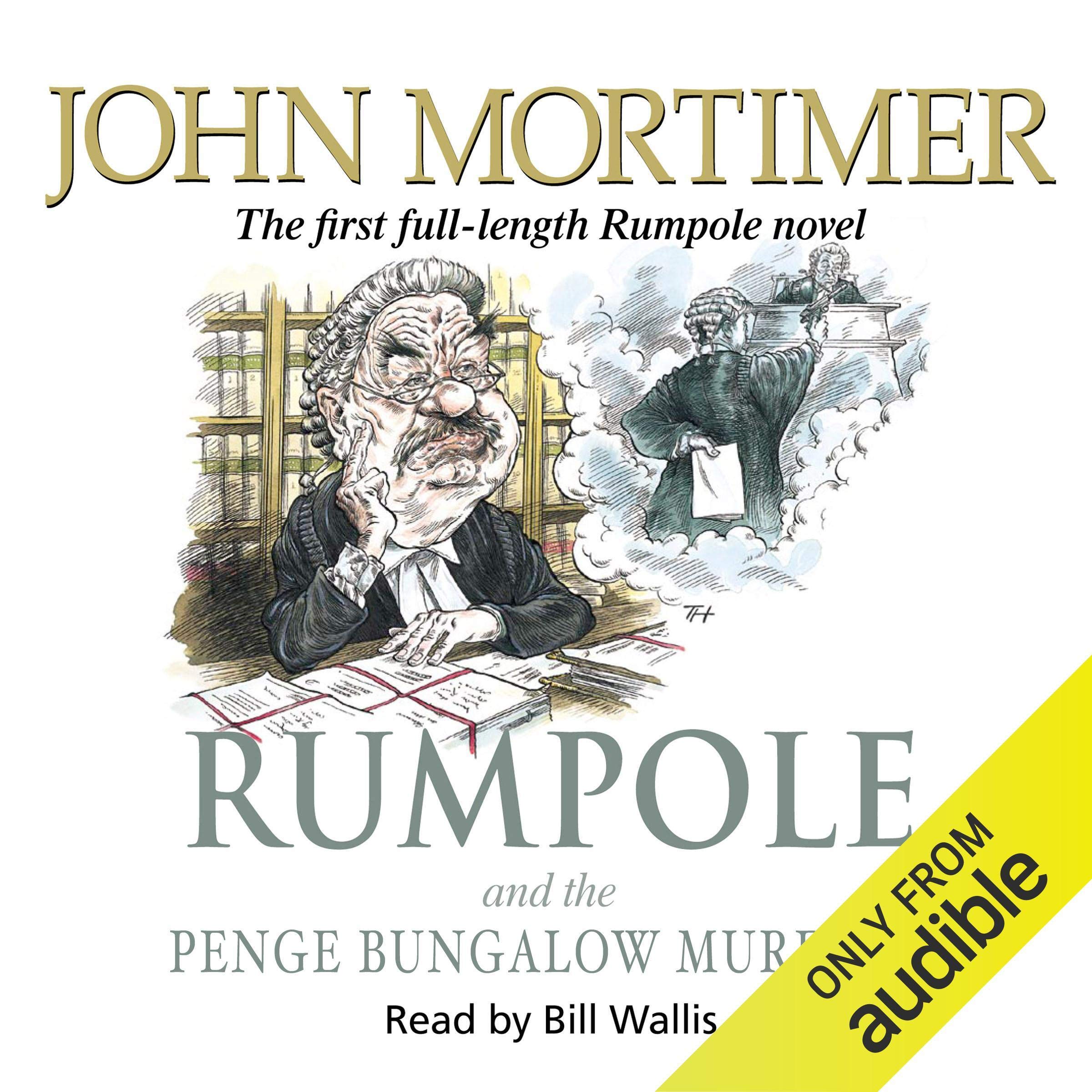 Cover art for Rumpole and the Penge Bungalow Murders
