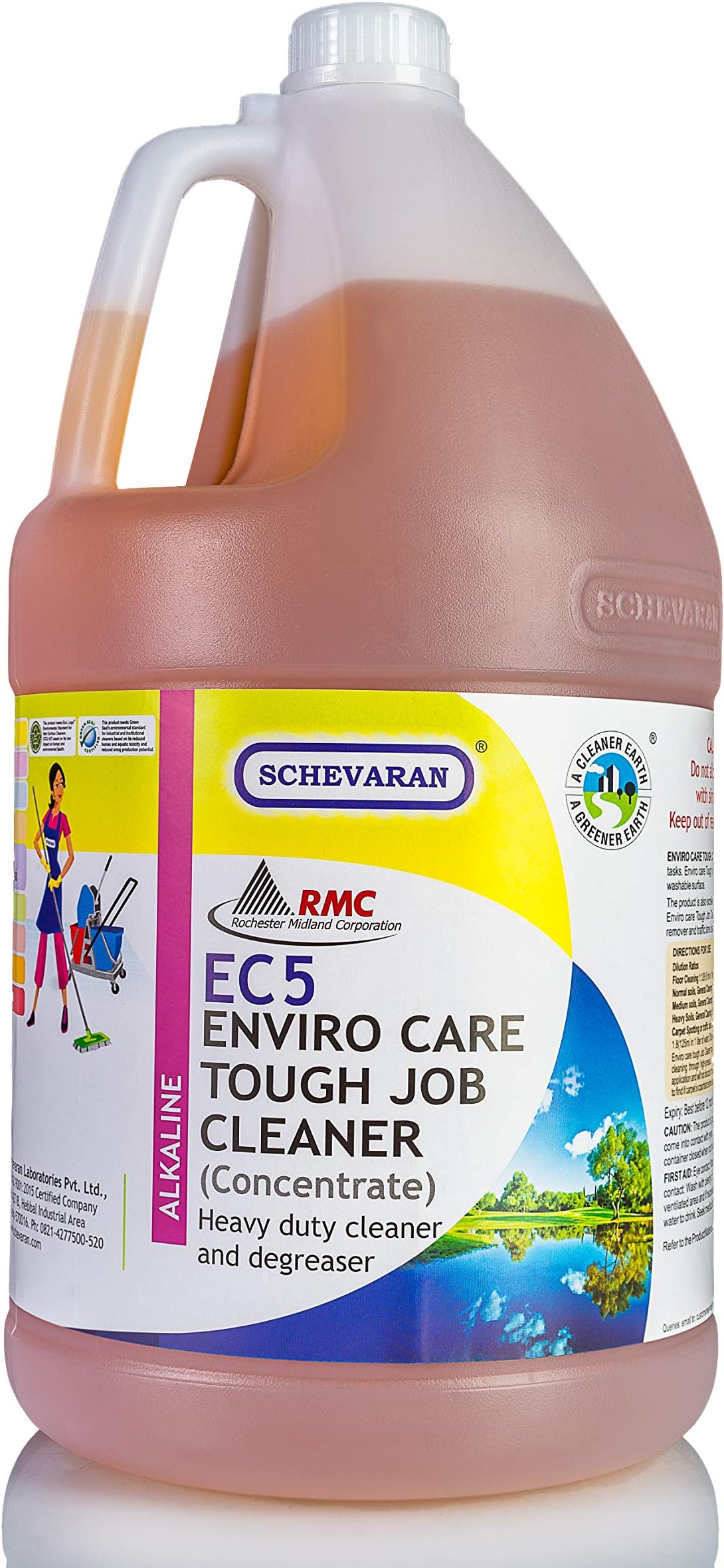 Schevaran Enviro Care Tough Job Cleaner Removes Tough Grease and Other Hard Stains 5ltr