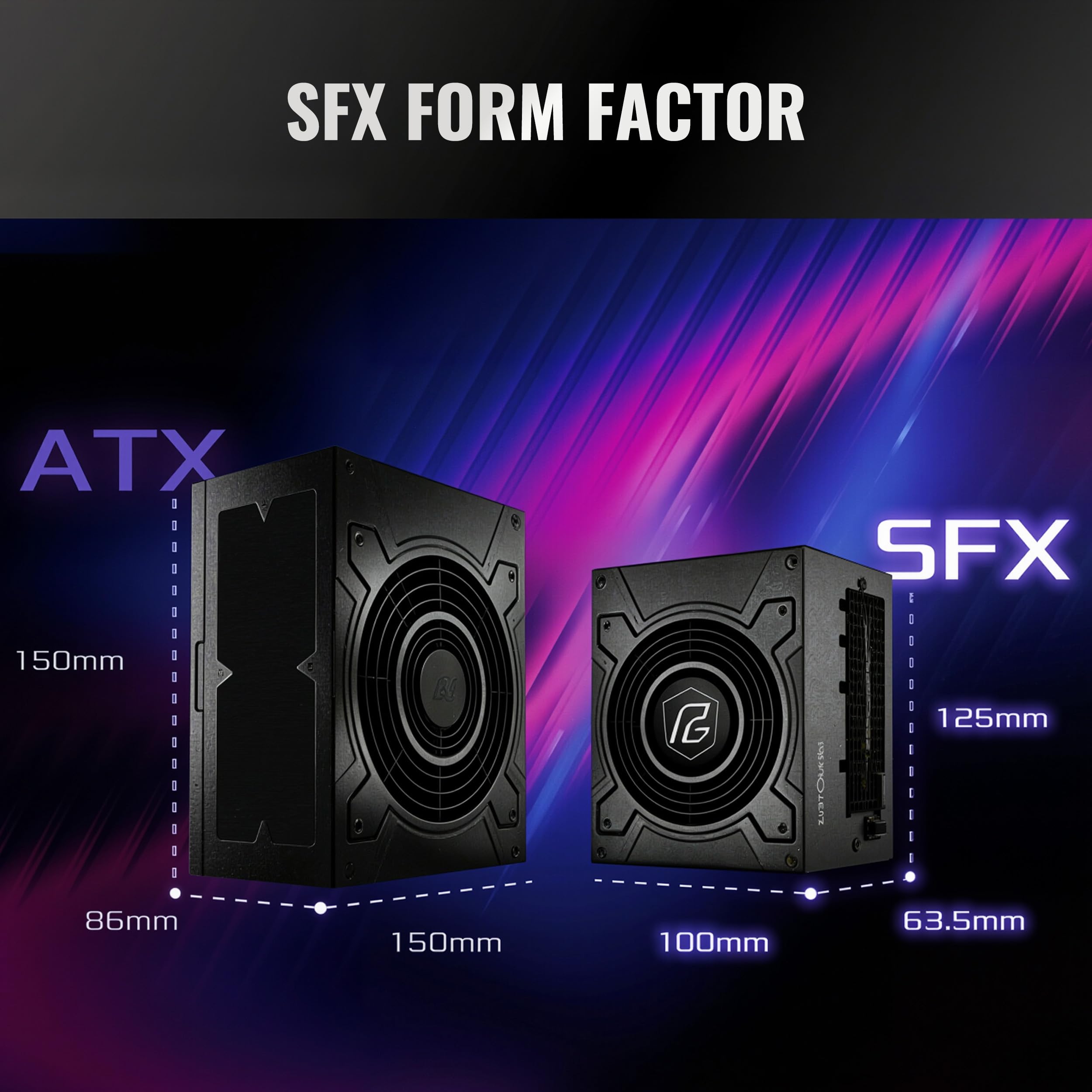 Amazon.com: ASRock Phantom Gaming PG-1000PSF 1000W SFX Power