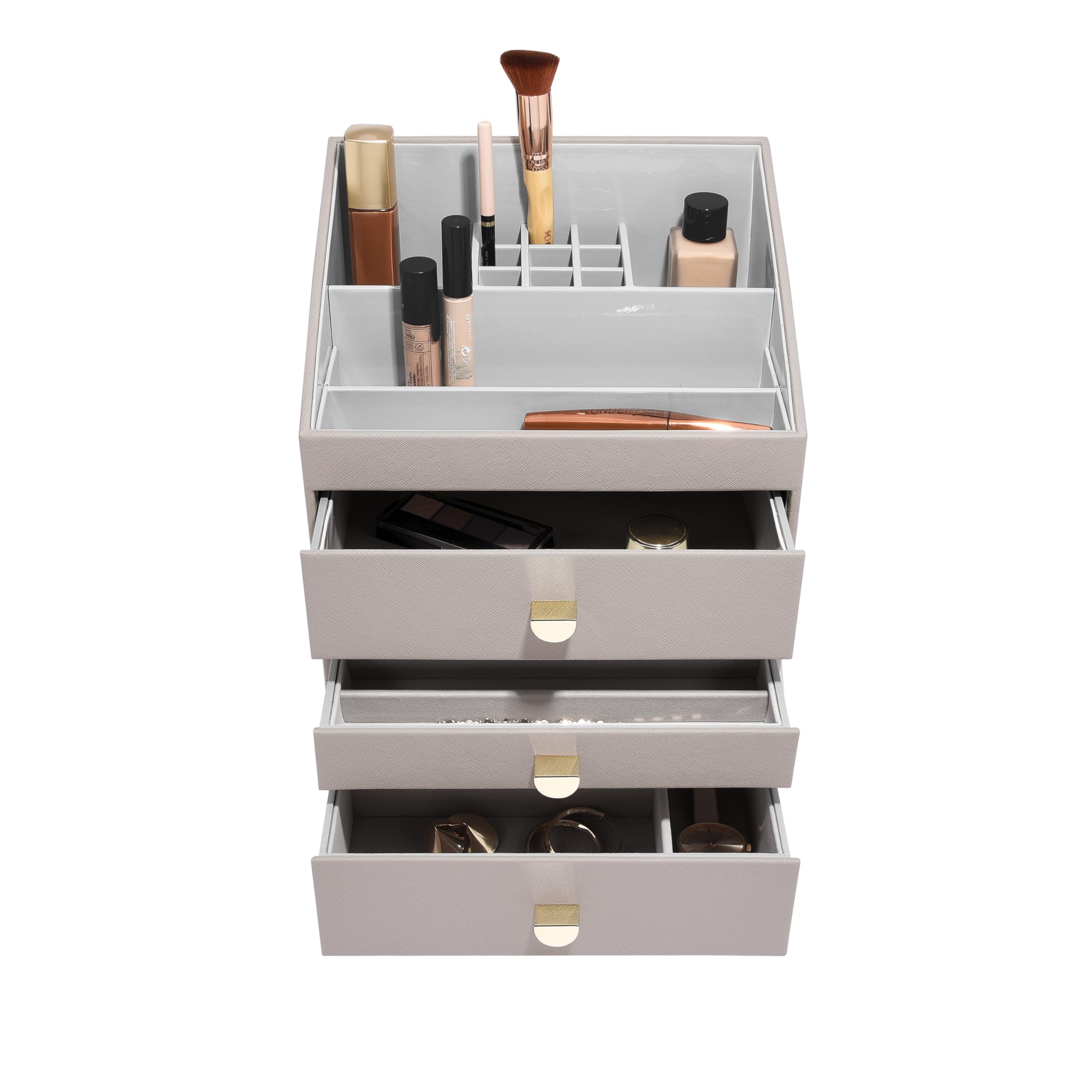 Stackers Taupe Classic Makeup Set Of 3