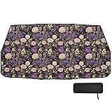 Garden Daisy Purple Windshield Sun Shade for car Collapsible uv Protection as seen on tv Products Automobile Parasol para parabrisas delantero