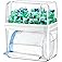 Trash Bag Dispenser Dishwasher Pods Container, 5 in 1 Garbage Bags Holder Under Sink Organizer Acrylic Laundry Pod Deter