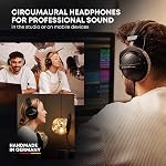 beyerdynamic DT 770 PRO 80 Ohm Over-Ear Studio Headphones in Gray. Enclosed design, wired for professional recording and monitoring