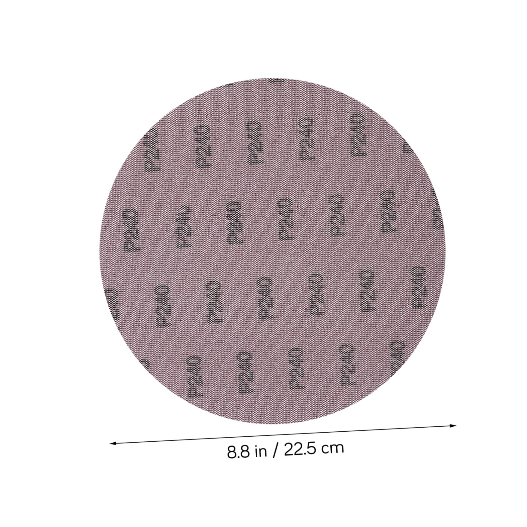 HOLIDYOYO 10Pcs Assorted Grit Drywall Sanding Discs Hook and Loop Sandpaper Pads for Polishing Grits for Home Renovation and Construction