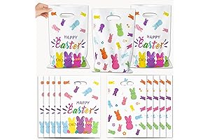 Happy Easter Peeps Bunny Party Favor Gift Bags