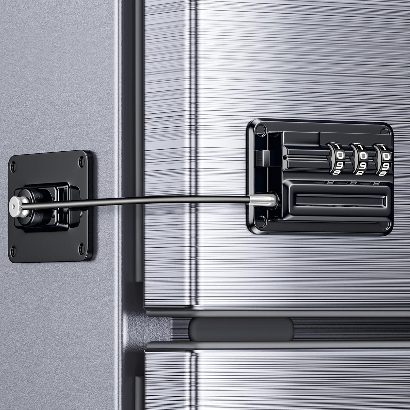 Upgraded Refrigerator Combination Locks- Changeable Password Fridge Locks for Kids Toddlers and Children