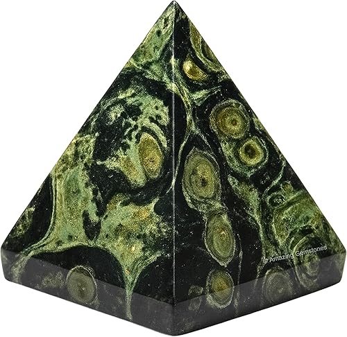 Miniatura 445 de Amazing Gemstone Lapis Lazuli Pyramid Crystal Healing Stones - 2" Great Pyramid Figurine of Natural Stone Pyramid for Meditation, Reiki, Chakra