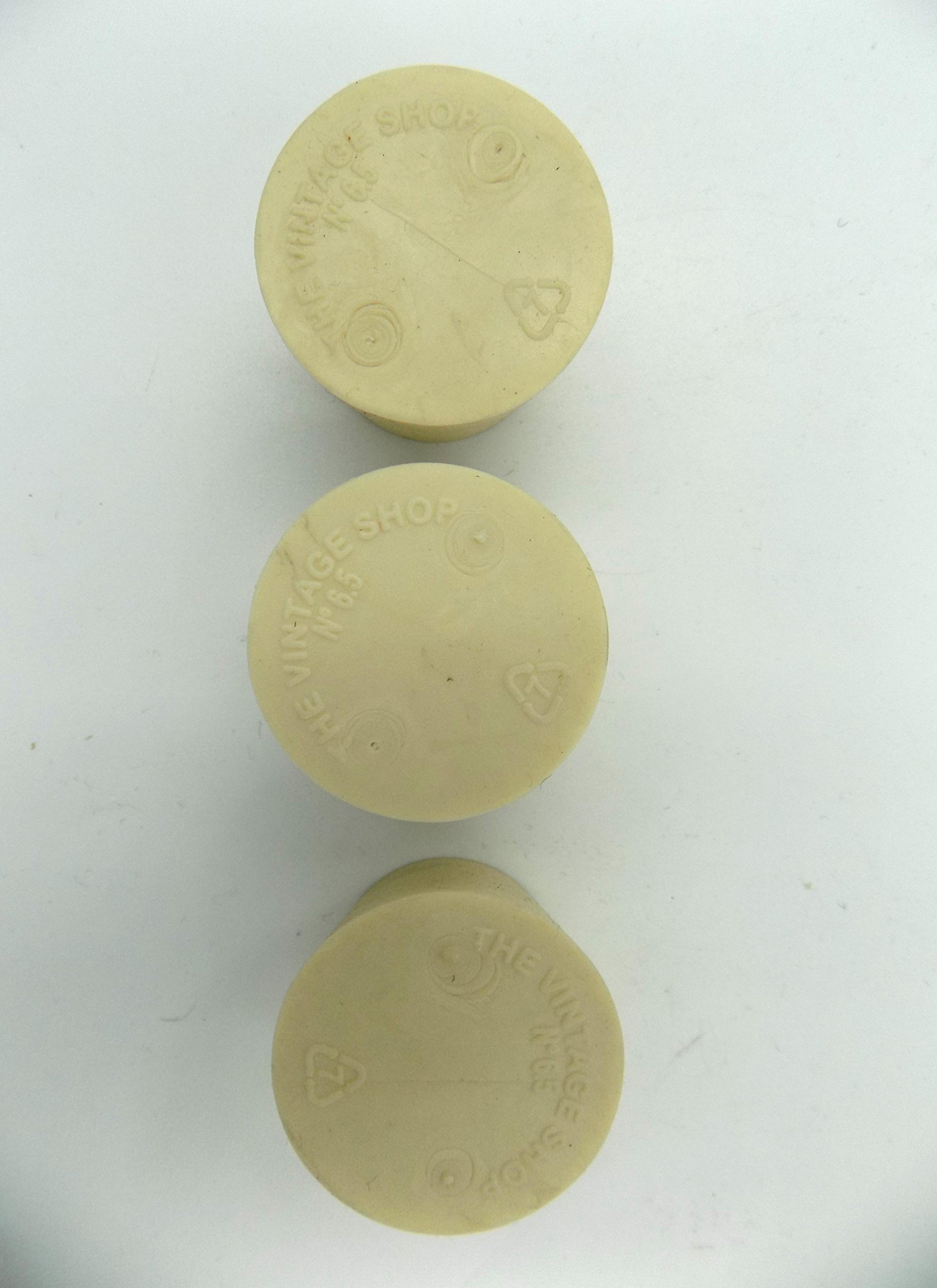 #6-1/2 Solid Rubber Stopper (Pack of 3)