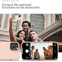 YATWIN Silicone Back Case for iPhone 12 Pro Max, Soft-Touch Phone Back Cover for Apple iPhone 12 Pro Max - Light Pink gallery image