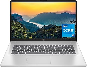 HP 17 inch Laptop, FHD Display, Intel Core i5-1335U, 8 GB RAM, 1