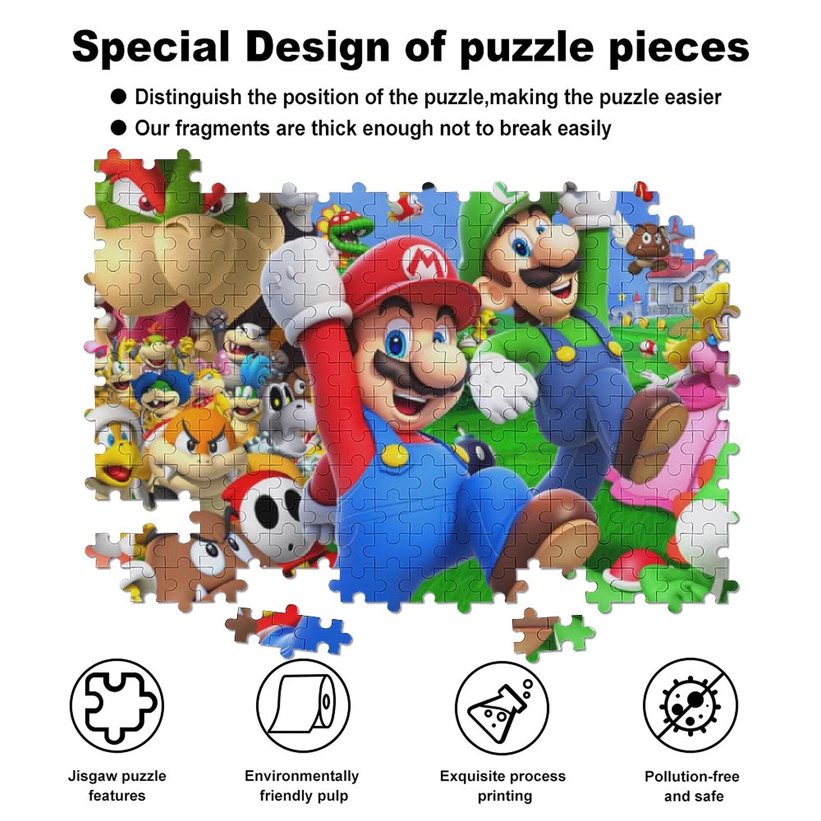Amazon.co.jp: スーパーマリオ 300/500/1000ピース ジグソーパズル