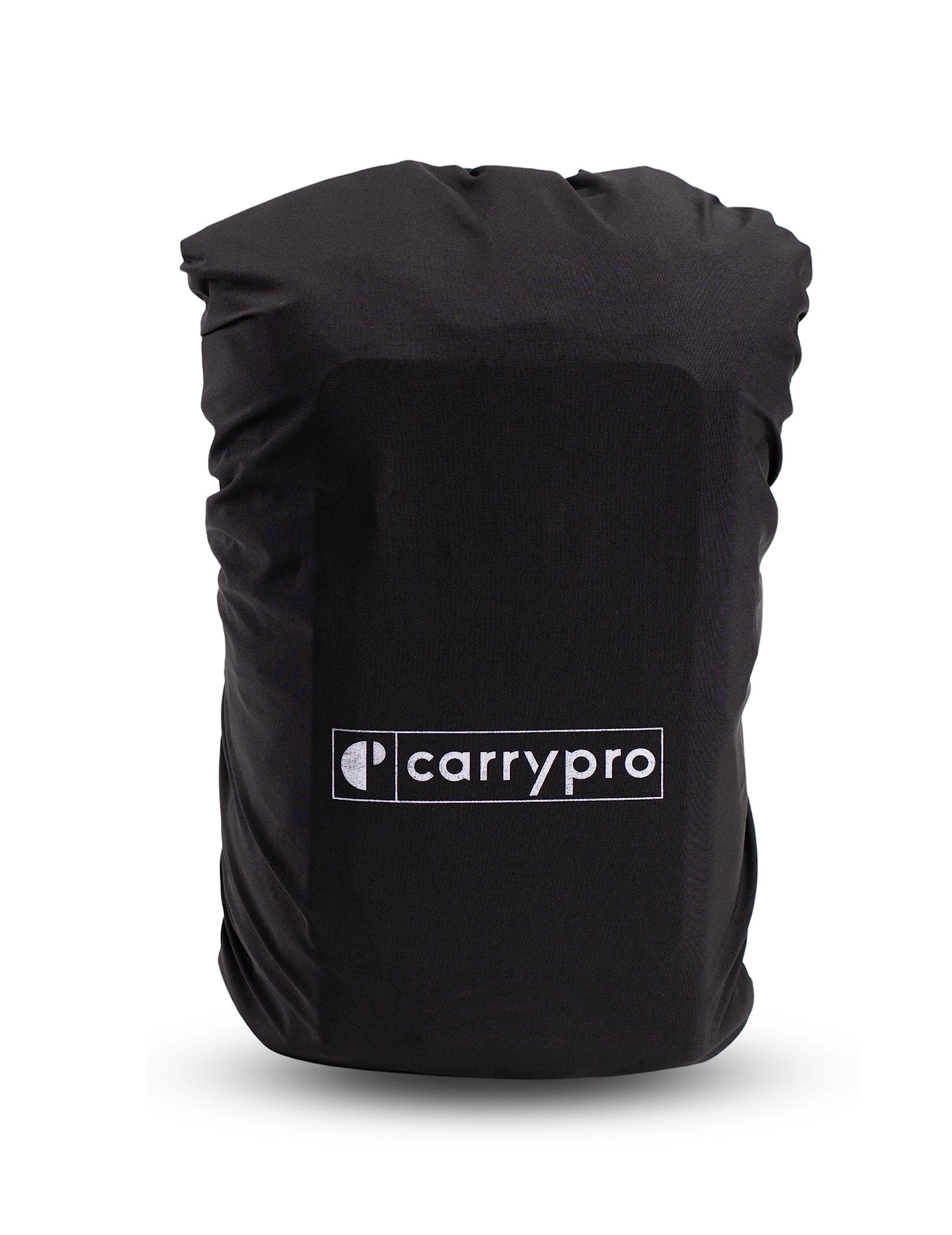 CarryPro Rain & Dust Cover for Backpack, Waterproof Dustproof Rain Cover, Elastic Adjustable for School, College, Office,Hiking Bags (15L-24L,Black)-image-35