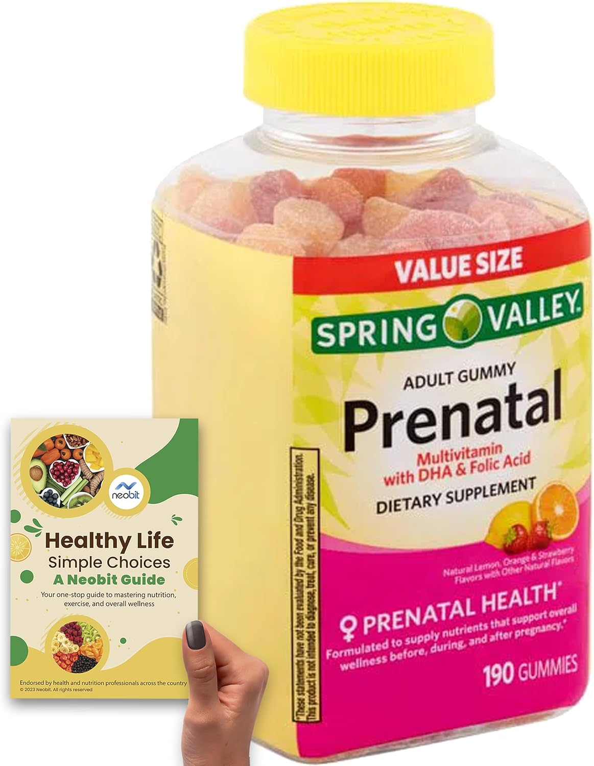 Spring Valley Prenatal Multivitamin Gummies con DHA, Mexico Ubuy