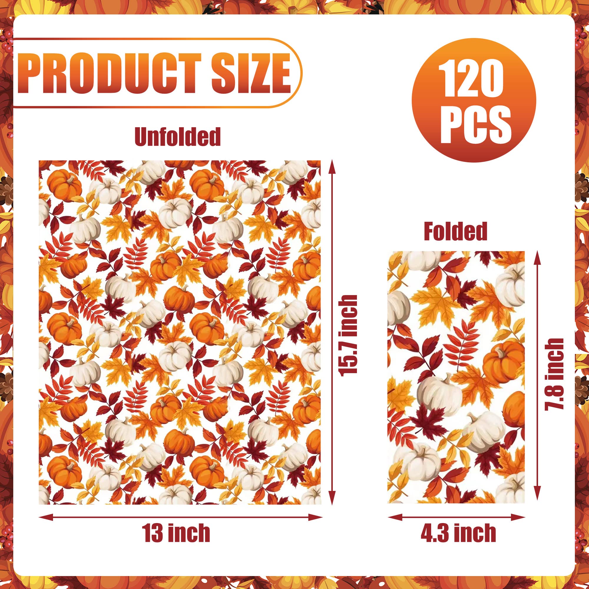 Lot De 40 Serviettes En Papier Pour Décoration De Table D