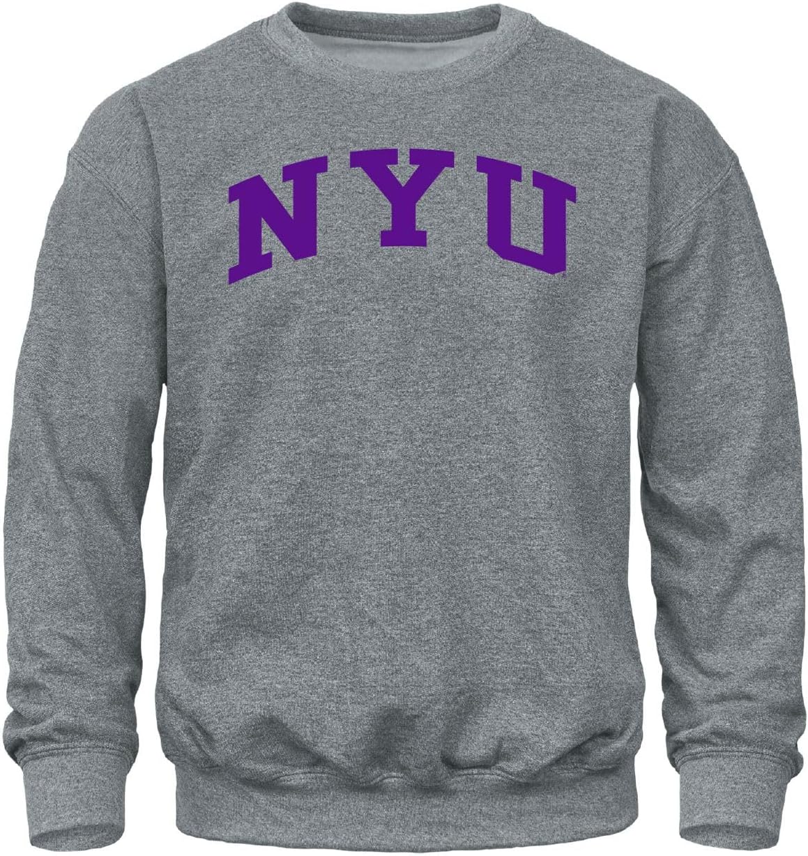 Barnesmith Crewneck Adult Unisex Sweatshirt for College, Classic Design, Charcoal Grey
