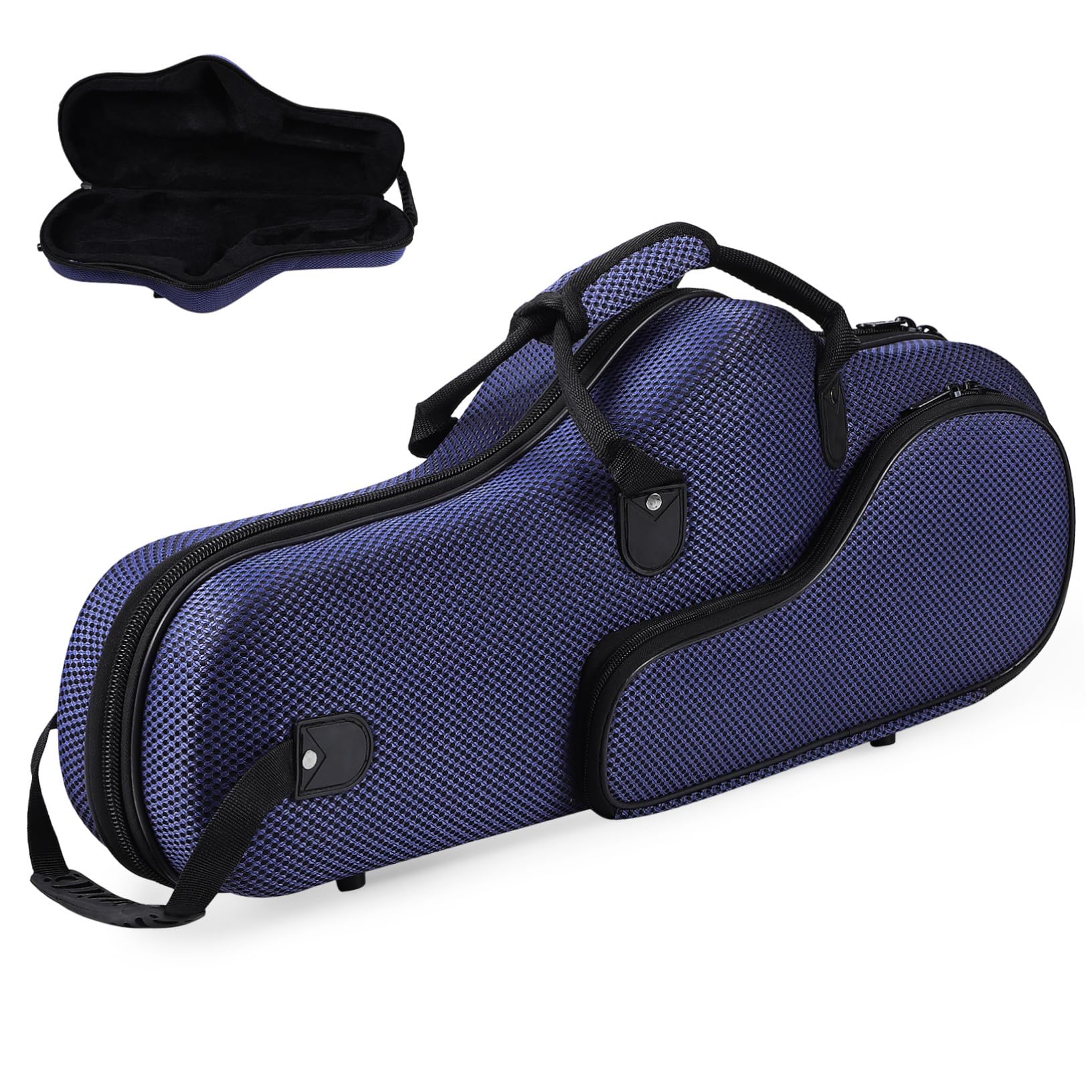 Totority Saxophone Bag Oxford Carrying Backpack for Saxophone Accessories Durable and Lightweight Sax Case with Straps for Musicians