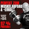 Powerstar 100% CFM Whey Isolate 1000 g 96.5% Protein I.Tr Iso Whey Protein Powder for Muscle Building Made in Germany High Dose Protein Powder Made from Pasture Milk 100% Soluble Vanilla