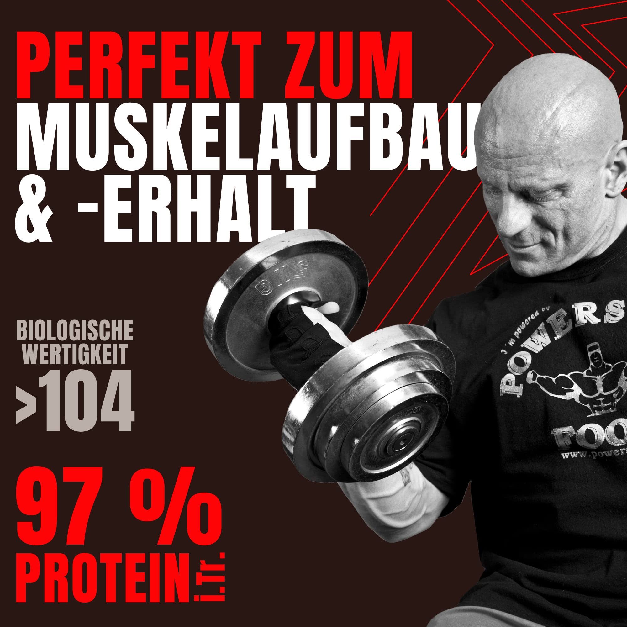 Powerstar 100% CFM WHEY ISOLATE 1kg | 96,5% Protéine s.s. | Poudre de protéine pour la musculation | Fabrication allemande | Protein Powder hautement dosée à base de lait de pâturage | Fraise