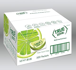Sponsored Ad - TRUE LIME Water Enhancer, Bulk Pack - 0.03 Ounce, 500 Count (Pack of 1)| Zero Calorie Unsweetened Water Fla...