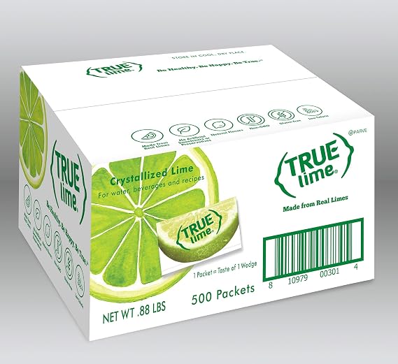 حزم النكهات TRUE GRAPEFRUIT و TRUE LIME Water Enhancer (500 Count)