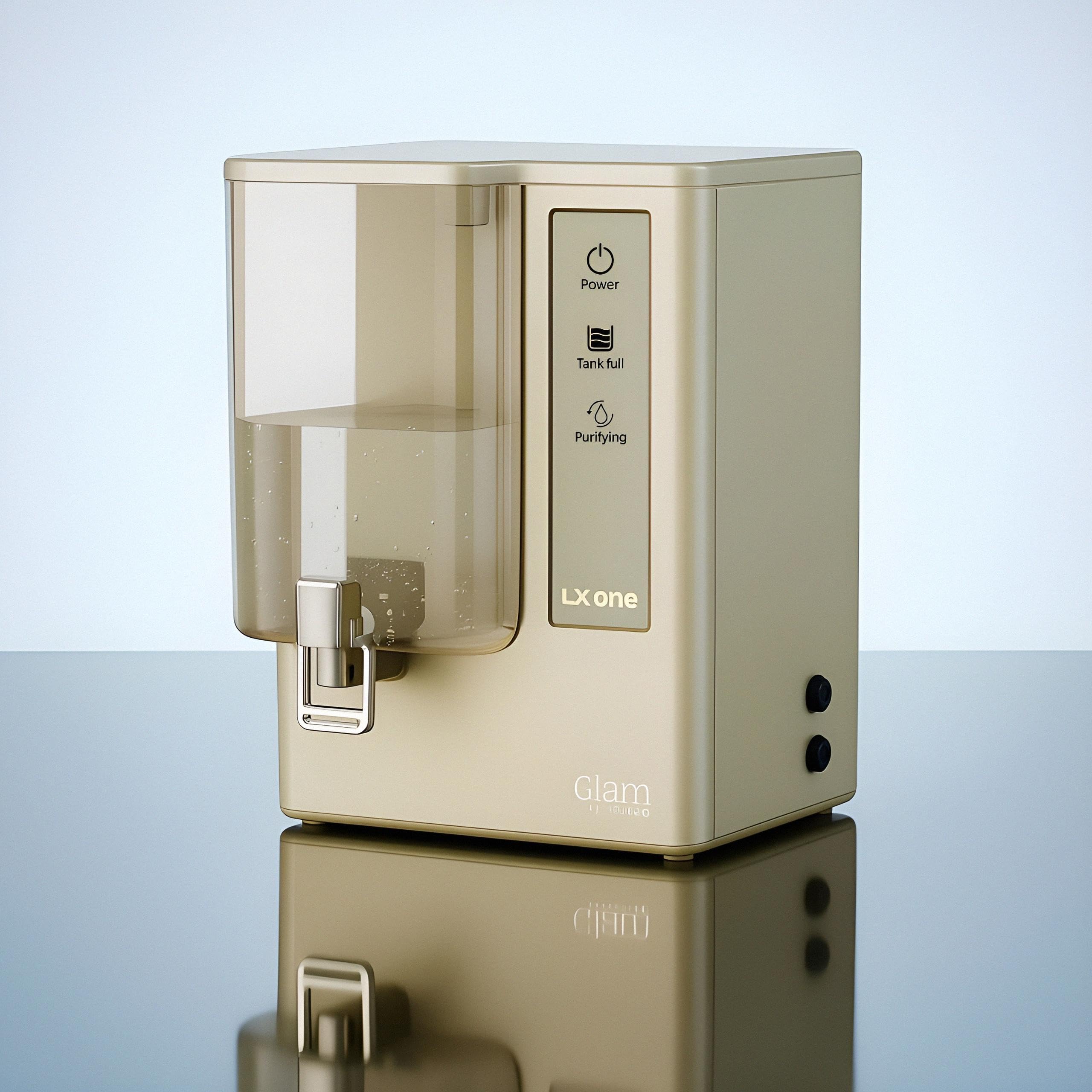 LX ONE RO (TITANIUM GOLD) – Ultra Premium 7-Stage RO+UV+UF+TDS+Alkaline | 4000 TDS Membrane | LED Display | 10L Tank | DIY Filter Change | Unbreakable Body | Installation Kit | Advanced Tap-image-23