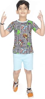 Boys Cassual Half Sleeve T-Shirt Half Pant Price In India