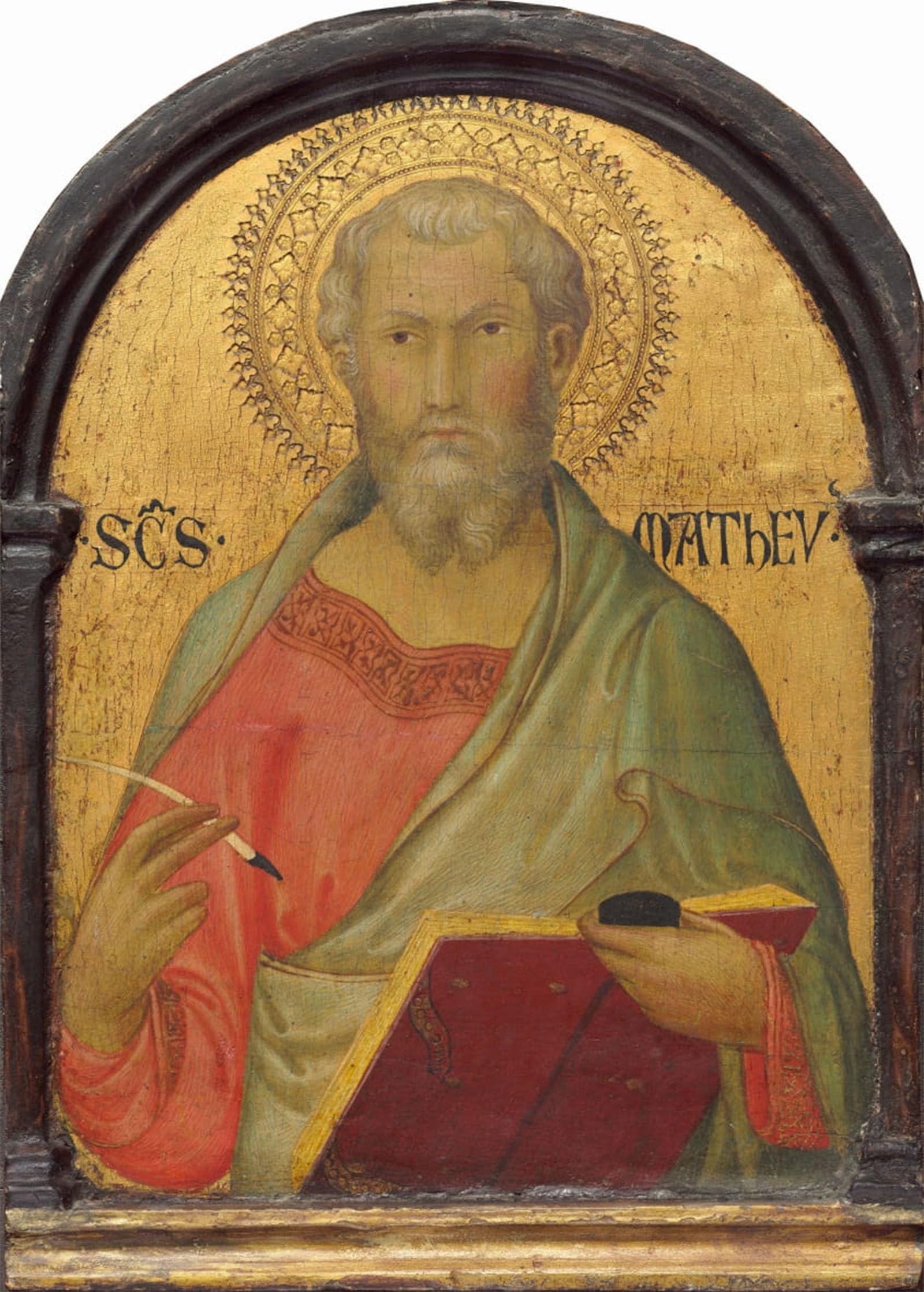 ARTXLXXBN Famous Painting Canvas Artwork Graffiti Print Saint by Simone Maritini Portrait Canvas Image for Home Decor 60x90cm