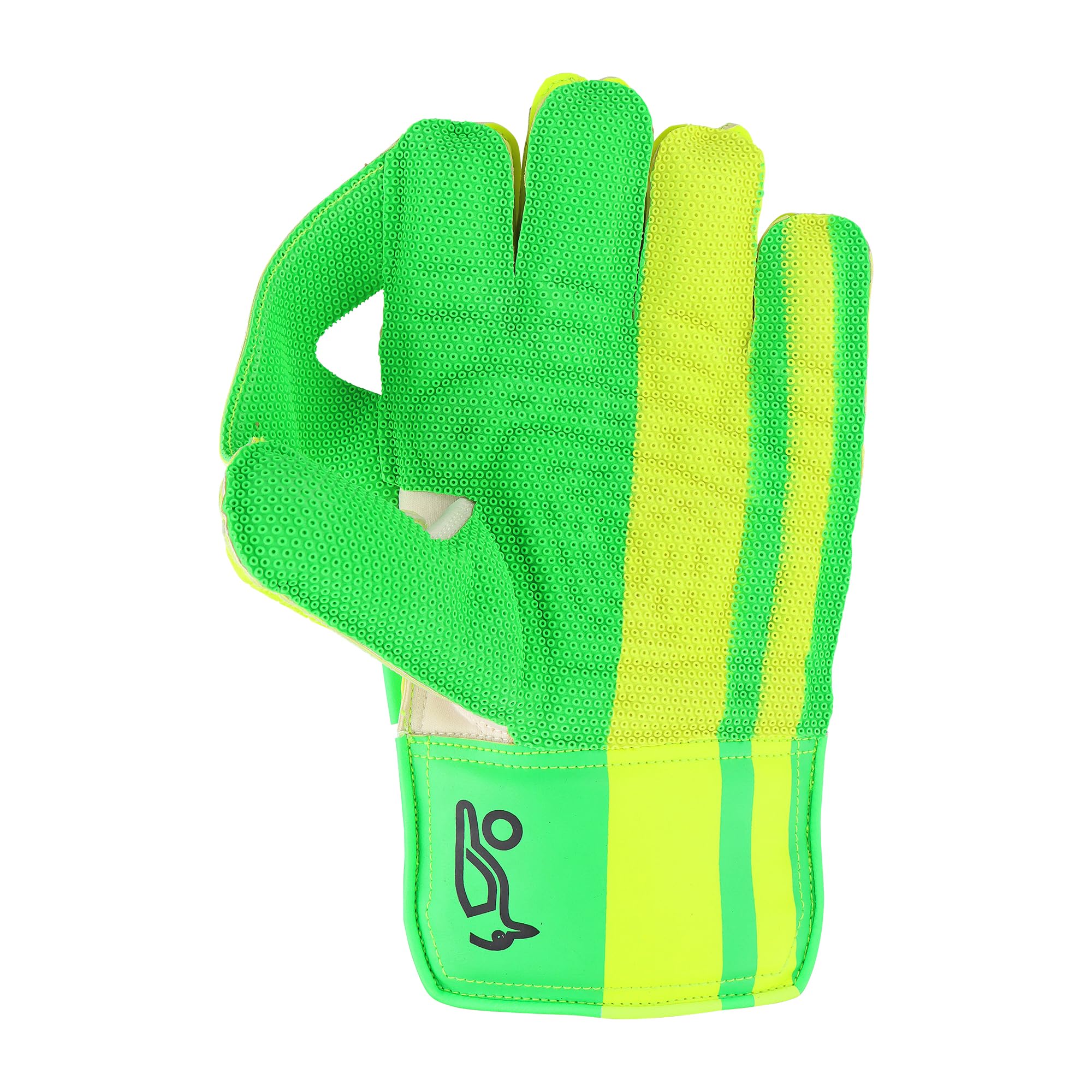 Kookaburra Hat LC 2.0 Wicket Keeping Handschuhe, Größe Erwachsene, Grün/Gelb