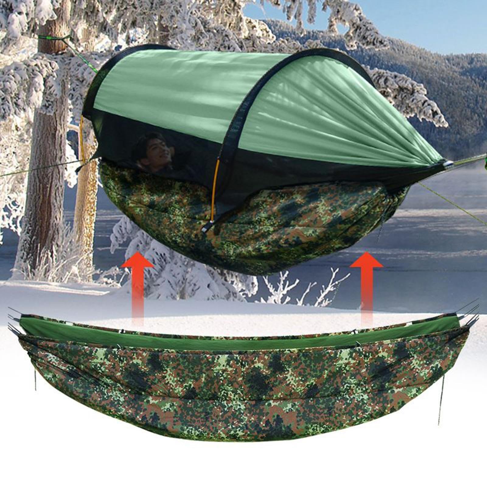 Térmica Inferior para Hamaca de Invierno Manta De Aislamiento Cálido Y | s Térmicas para Hamaca de Camping Para Senderismo, Mochilero, Playa, Viaje Y Patios Traseros