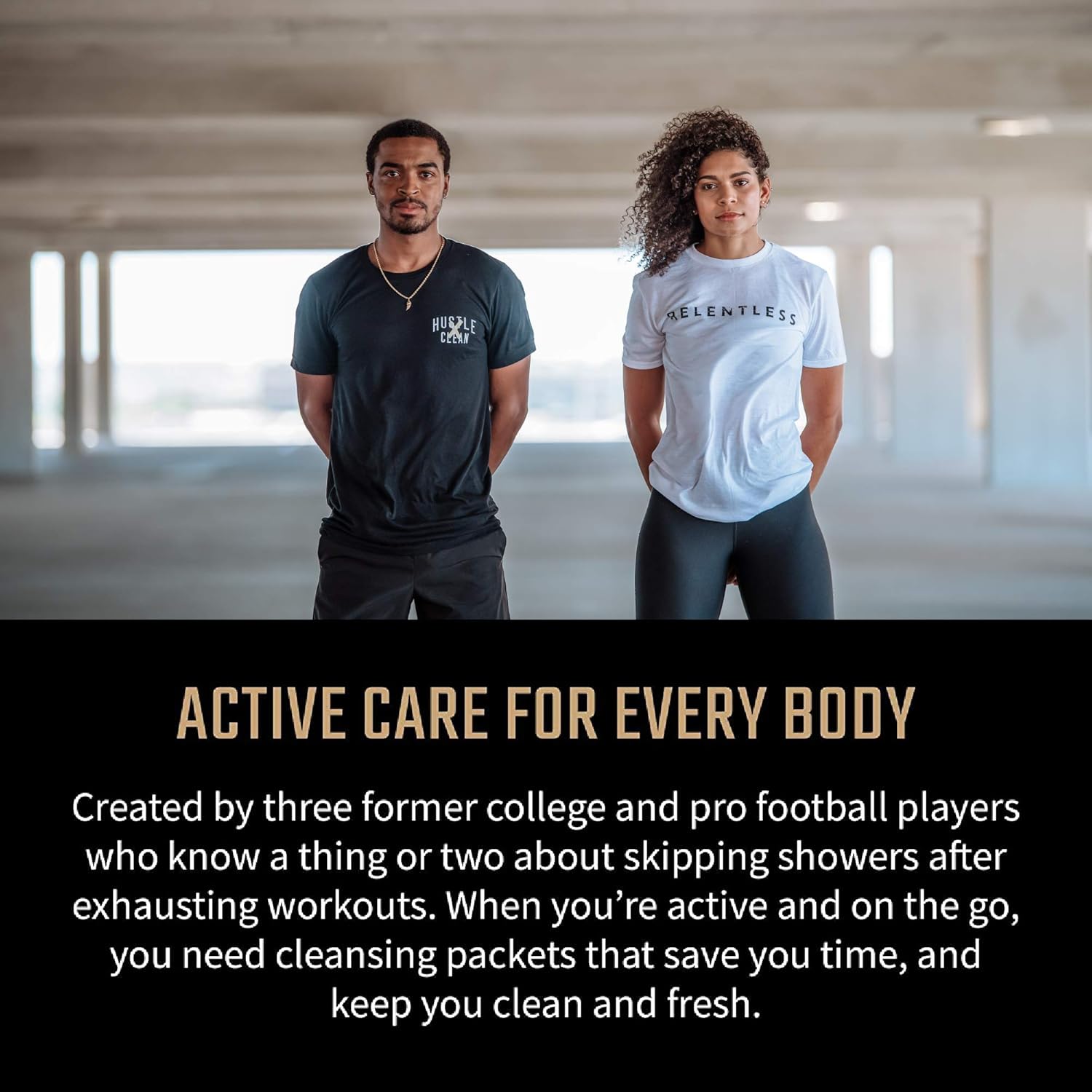 The Body Wipe by Hustle Clean - ShowerPill Collection - No Shower Wipes for Adults for Post-Workout or Camping Bathing - 10 Individually Wrapped Wipes : Health & Household