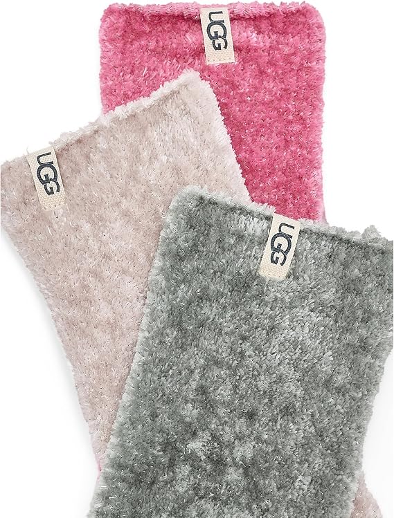 UGG Women's Leda Sparkle Sock 3 Pack