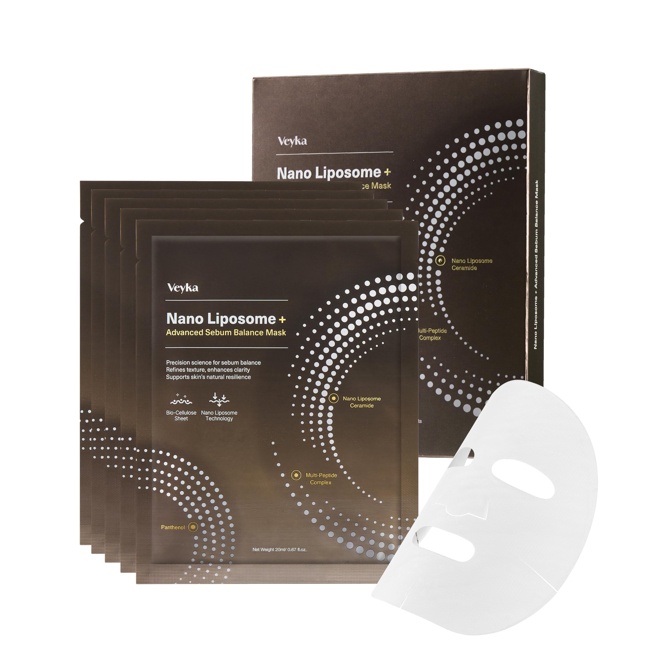 Amazon.com : Veyka Nano Liposome + Advanced Sebum Balance Mask