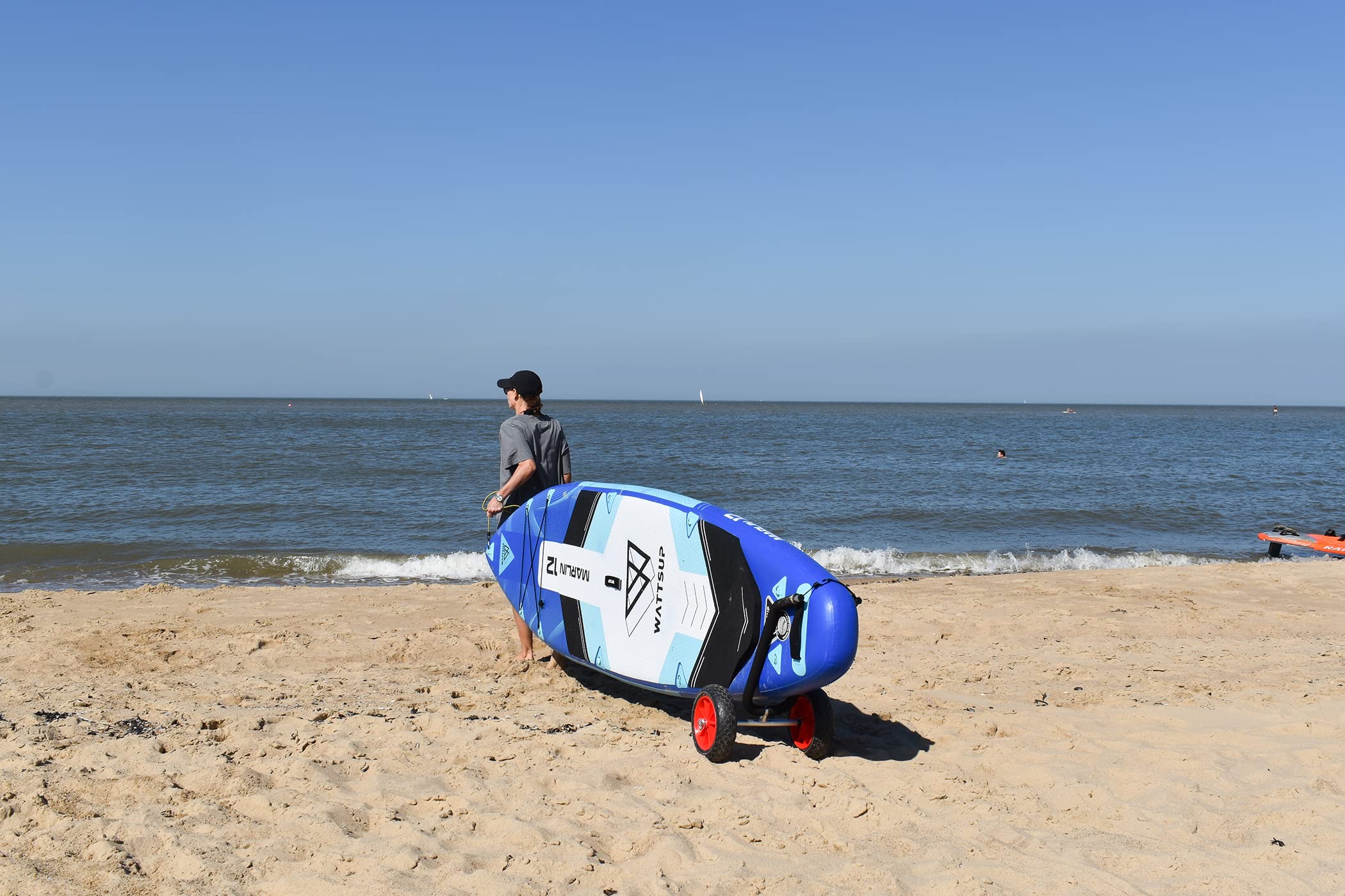 Chariot alu pour Sup - Chariot en U - Transport Stand Up Paddle