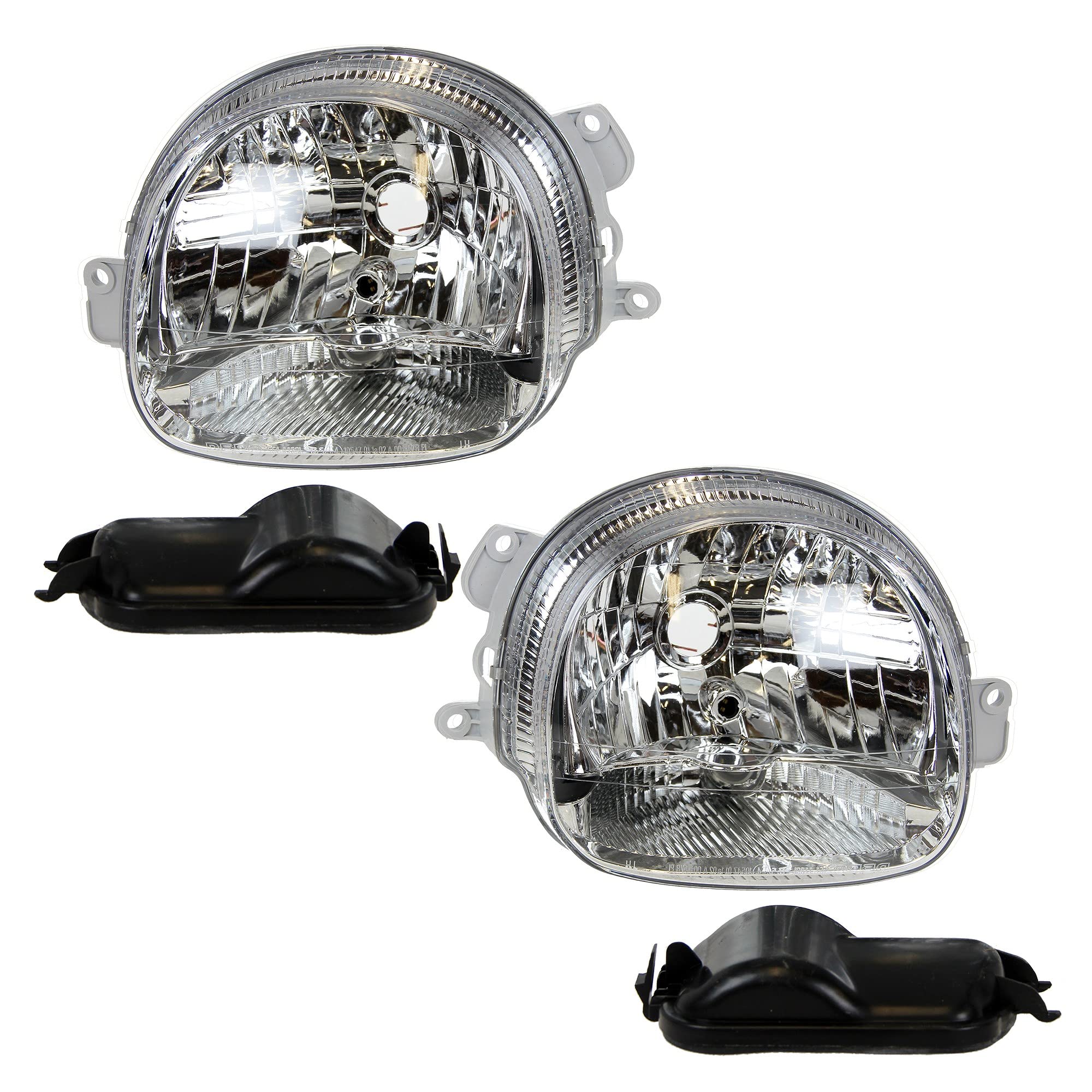 ATEC Germany 2x fari anteriori sinistro + destro H4 senza servomotore, | Compatibile con: RENAULT TWINGO I