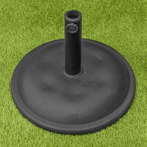 Miniatura 9 de Harrier Parasoles de doble cara de 15 pies  Toldo para patio trasero con cubierta de parasol opcional y pesas base de sombrilla  Parasol blanco,