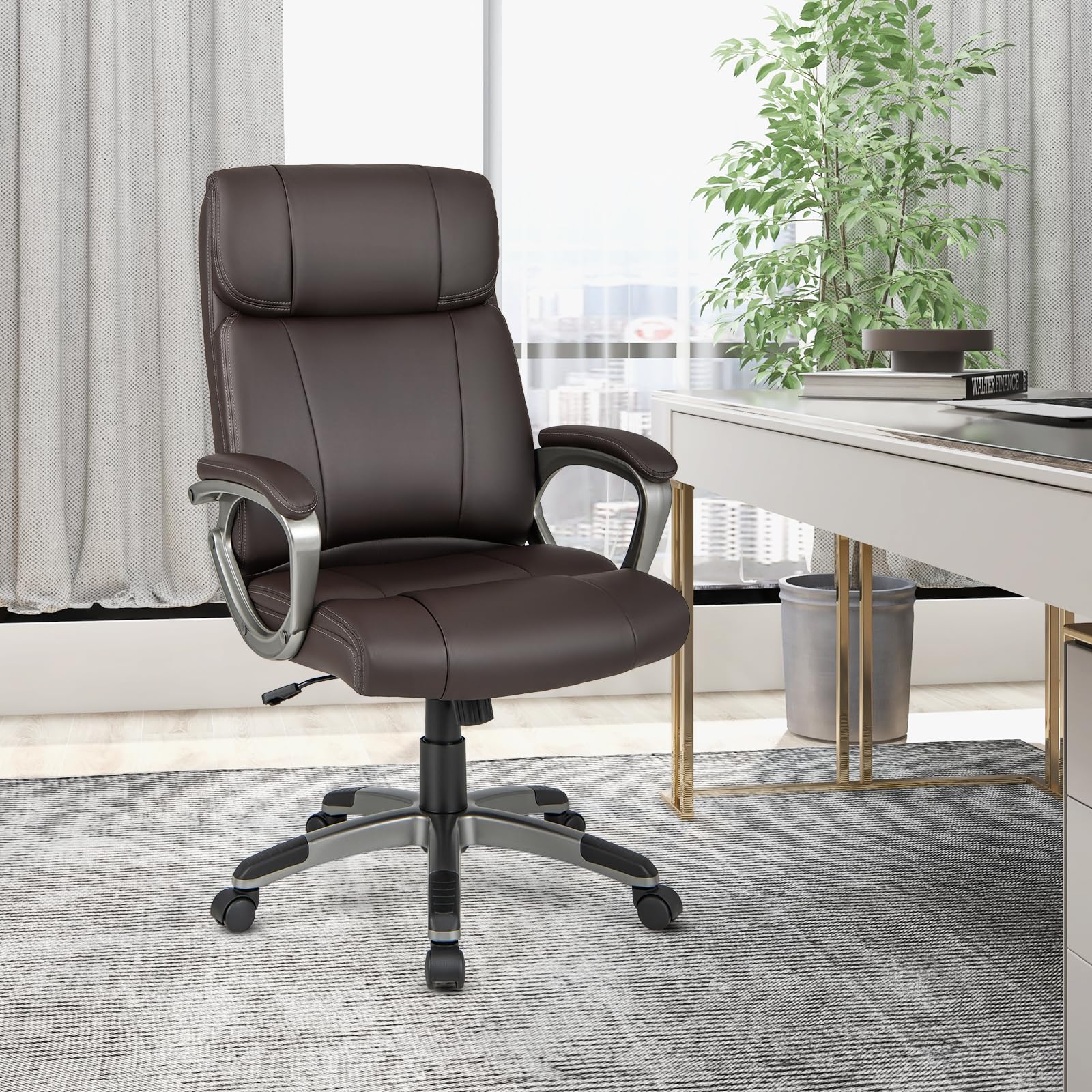 Giantex Executive Office Chair, Big And Tall Ergonomic Computer