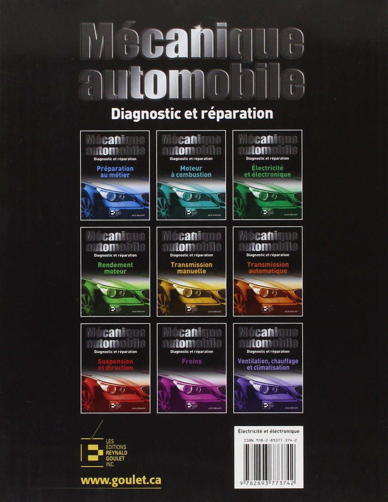 Mécanique automobile, Diagnostic et Reparation : Électricité et Électronique