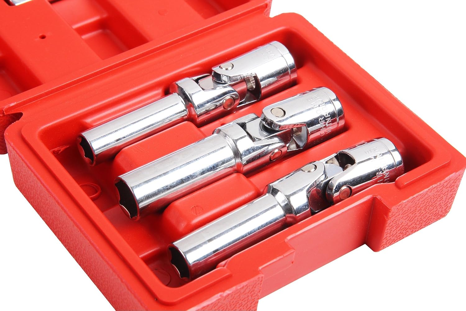Shankly Glow Plug Socket Set with 4 Piece 3/8 Glow Plug Sizes (8mm, 10mm, 12mm, 75mm) Ideal Broken Glow Plug Removal Tool Includes Heavy-Duty Carrying Case