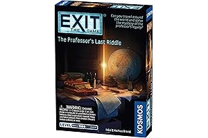 EXIT: The Professor's Last Riddle - Escape the Room with Brainteasers, Mystery...