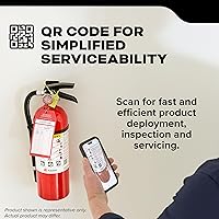 Vista 9 de Kidde Extintor de fuego de grado comercial para oficina, escuelas, recargable, 2A10BC, 2