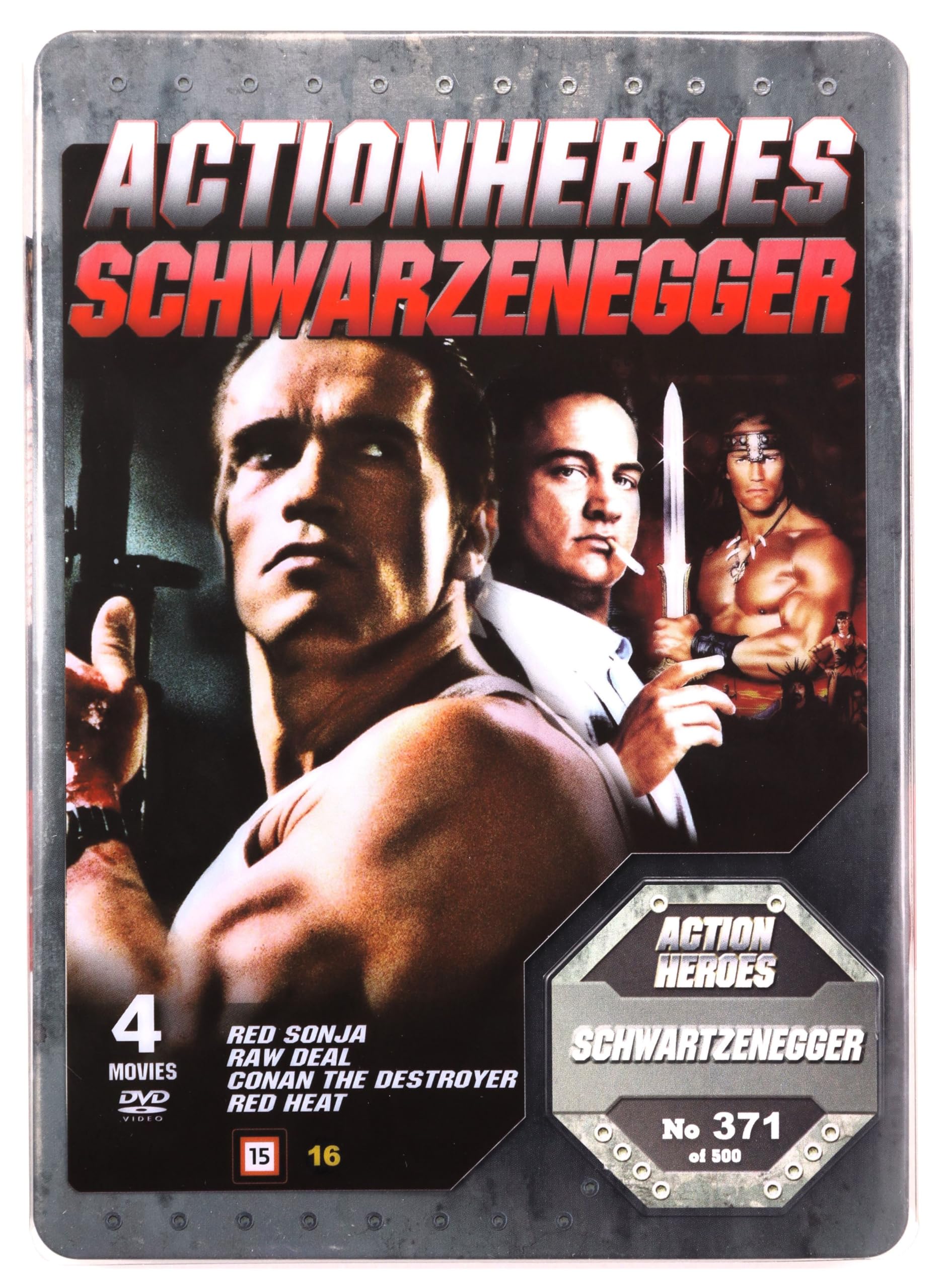 Arnold Schwarzenegger Action Heroes figurine pour décoration salon et salle de cinéma