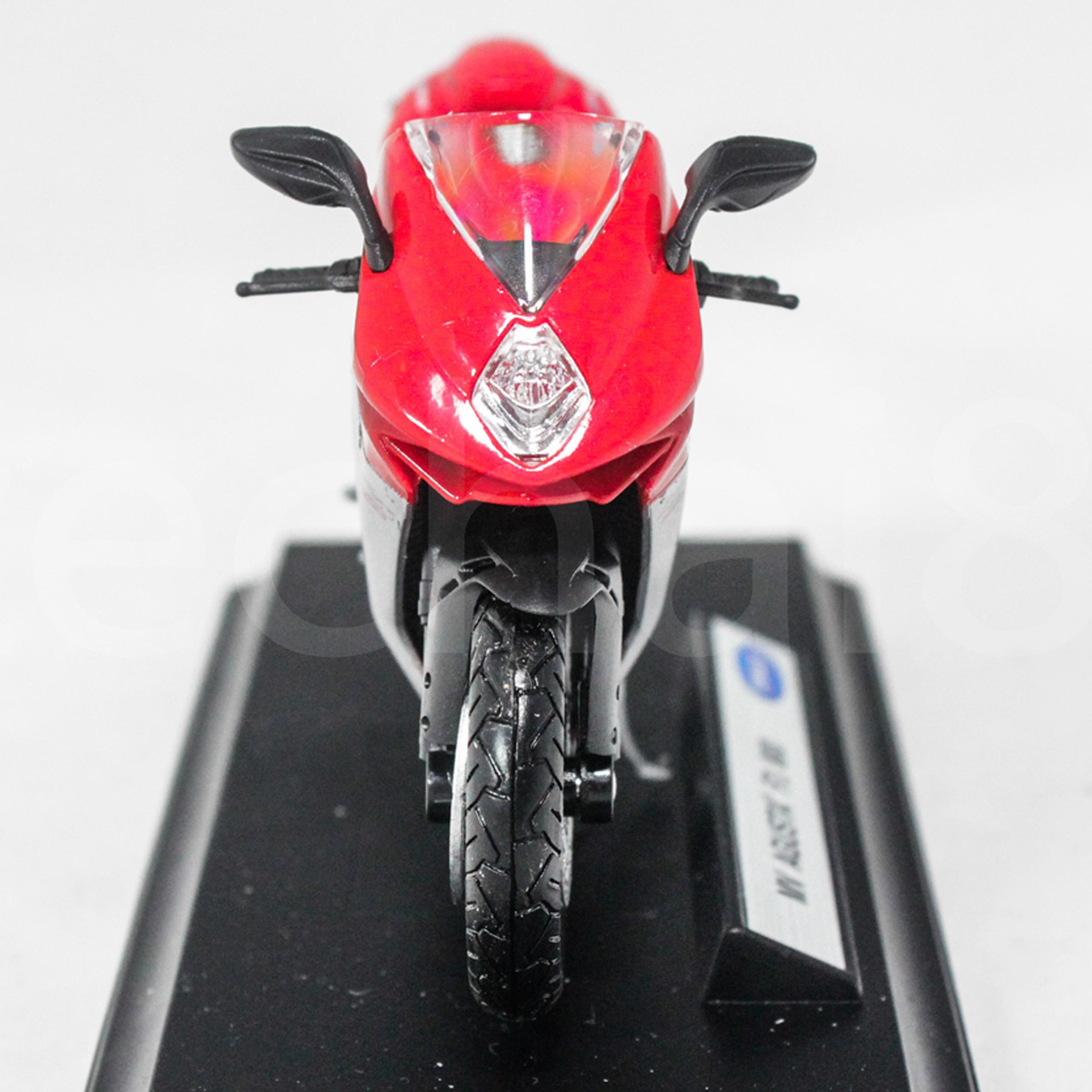 Modellino Moto In Metallo Pressofuso CM Model 1:64 - Agusta Superveloce SV800 Rossa - Foto 5