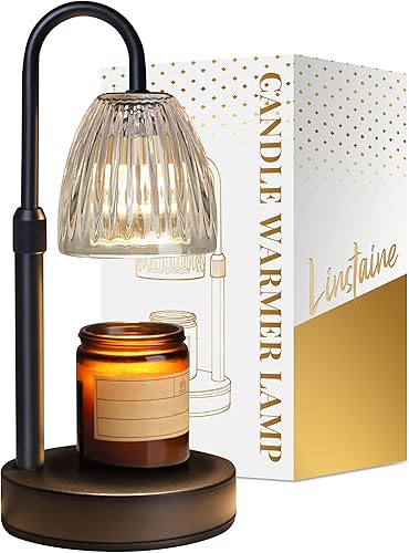 Lámpara Calentadora de Velas Regulable con Temporizador de Altura Ajustable, para Mamá, Decoración del Hogar, Regalos de Cumpleaños y Fiesta de