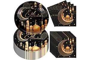 Ramadan Disposable Plates and Napkins: Celebrate Festivities with Ease