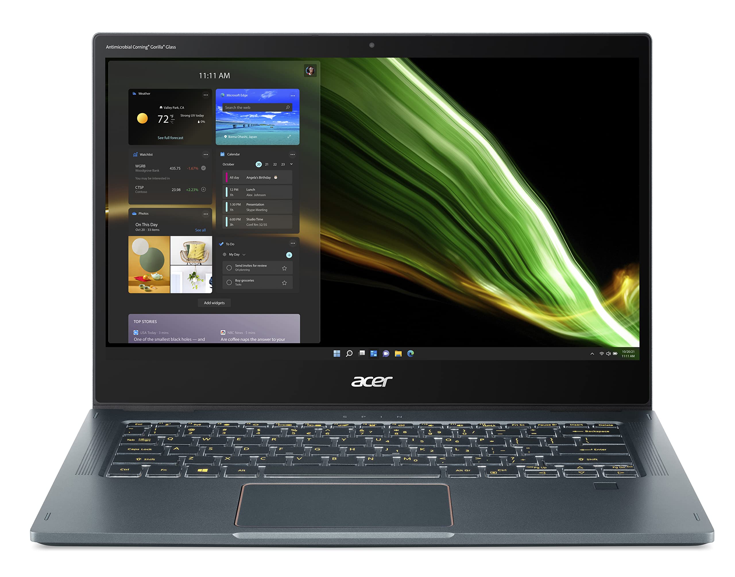 Acer Spin 7 SP714-61NA-SF97F, 14-Inch Full HD Touch Laptop