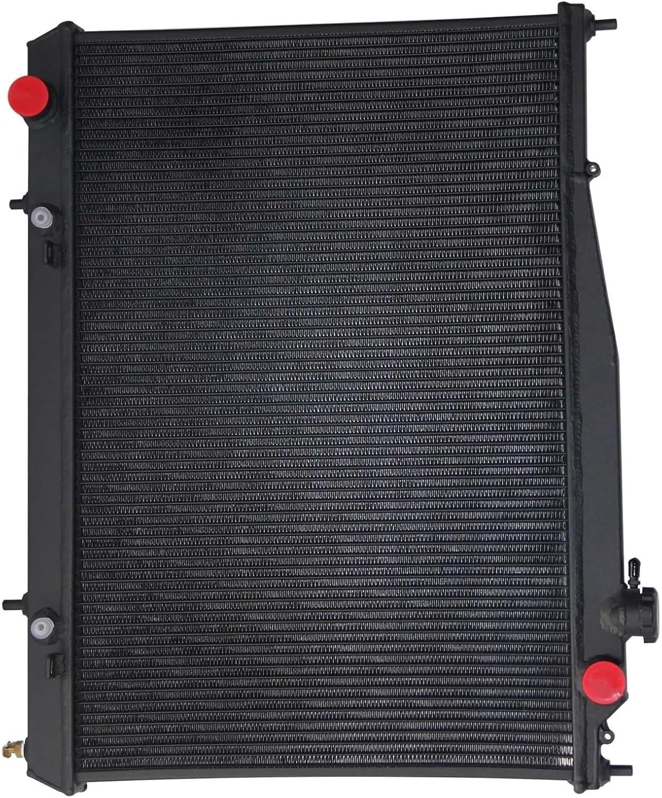 Auto per radiatore Alluminio per con tappo per Nissan 1997-2001 per parti del motore(Nero)