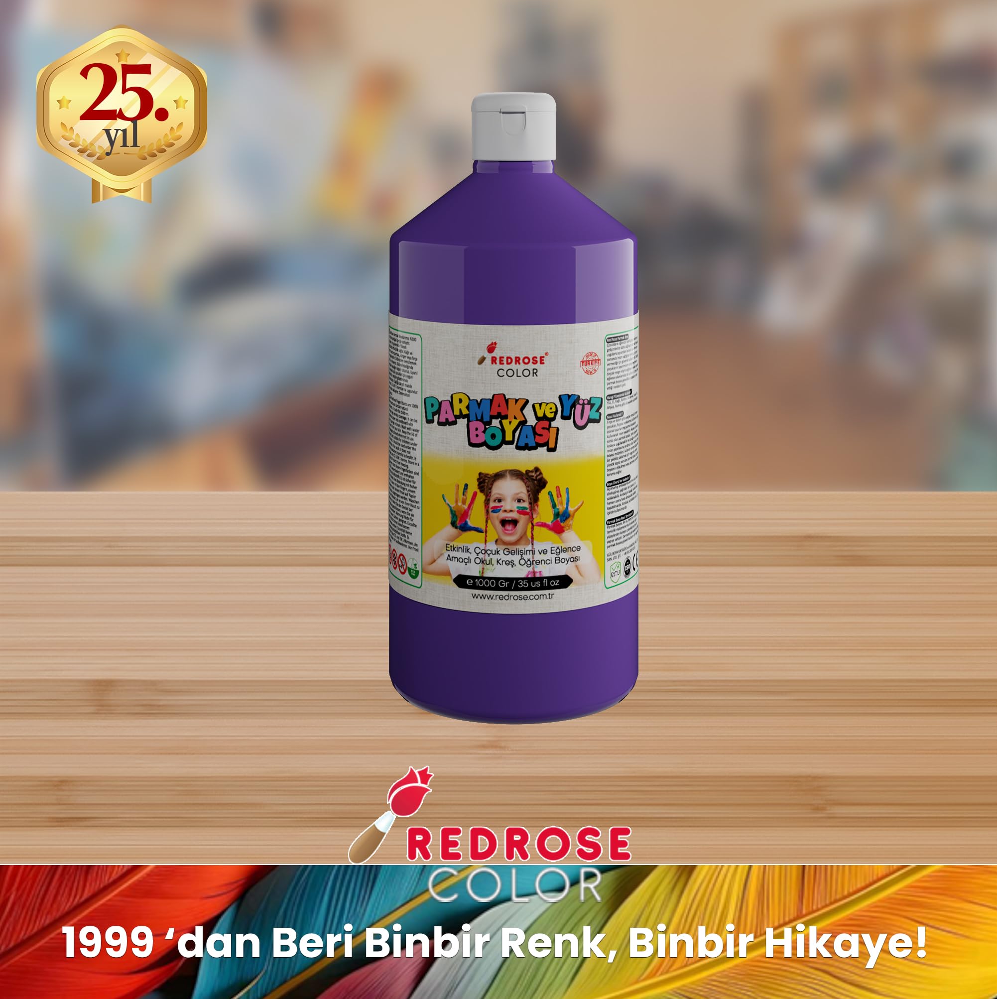 Red Rose Mor Parmak Boyası 1000 gr