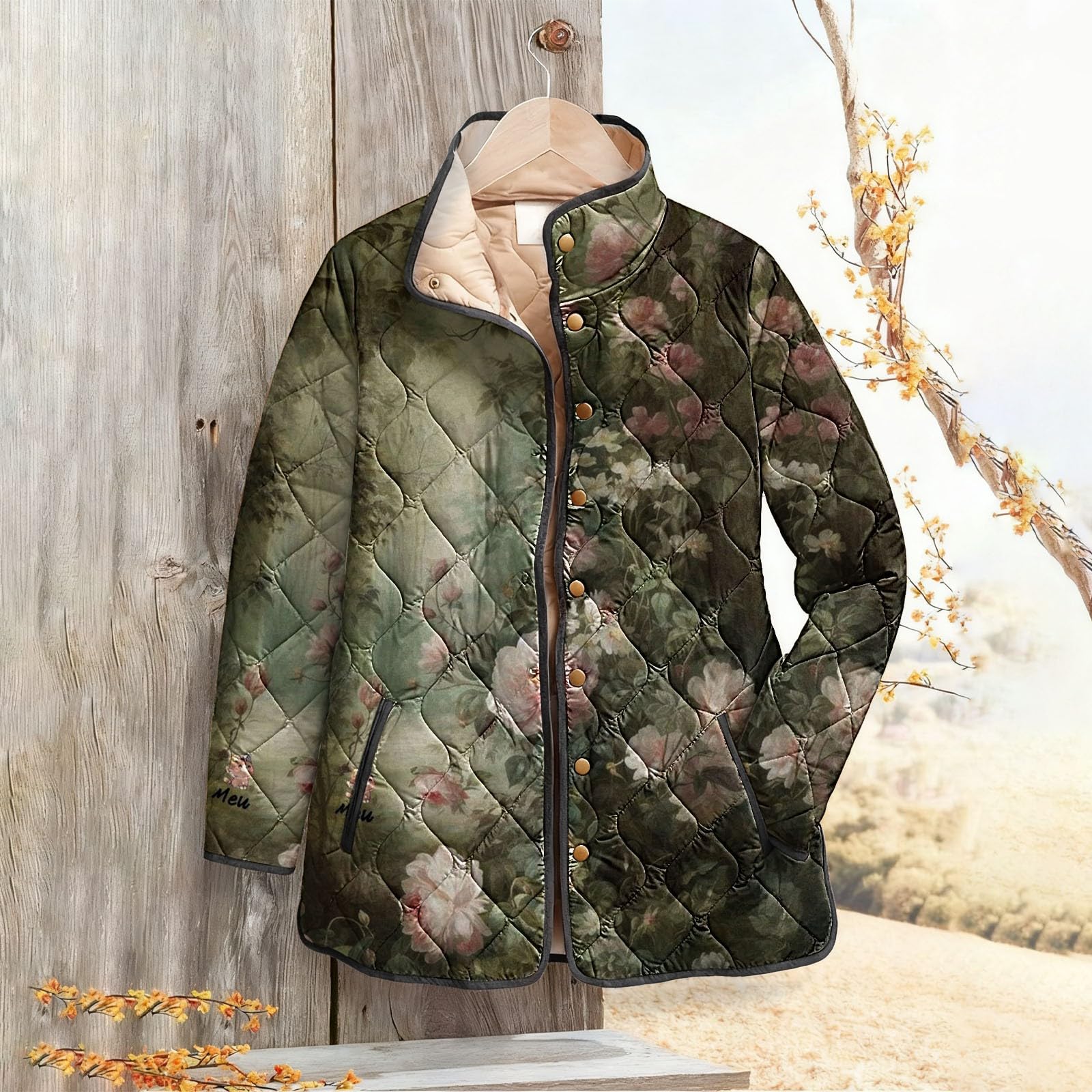 Genérico Abrigos De Invierno Para Mujer Parka Con Cremallera De Piel Sintética Cálido Acolchada Cortavientos Con Bolsillos Parkas Impermeable Termica Winter Coat Women