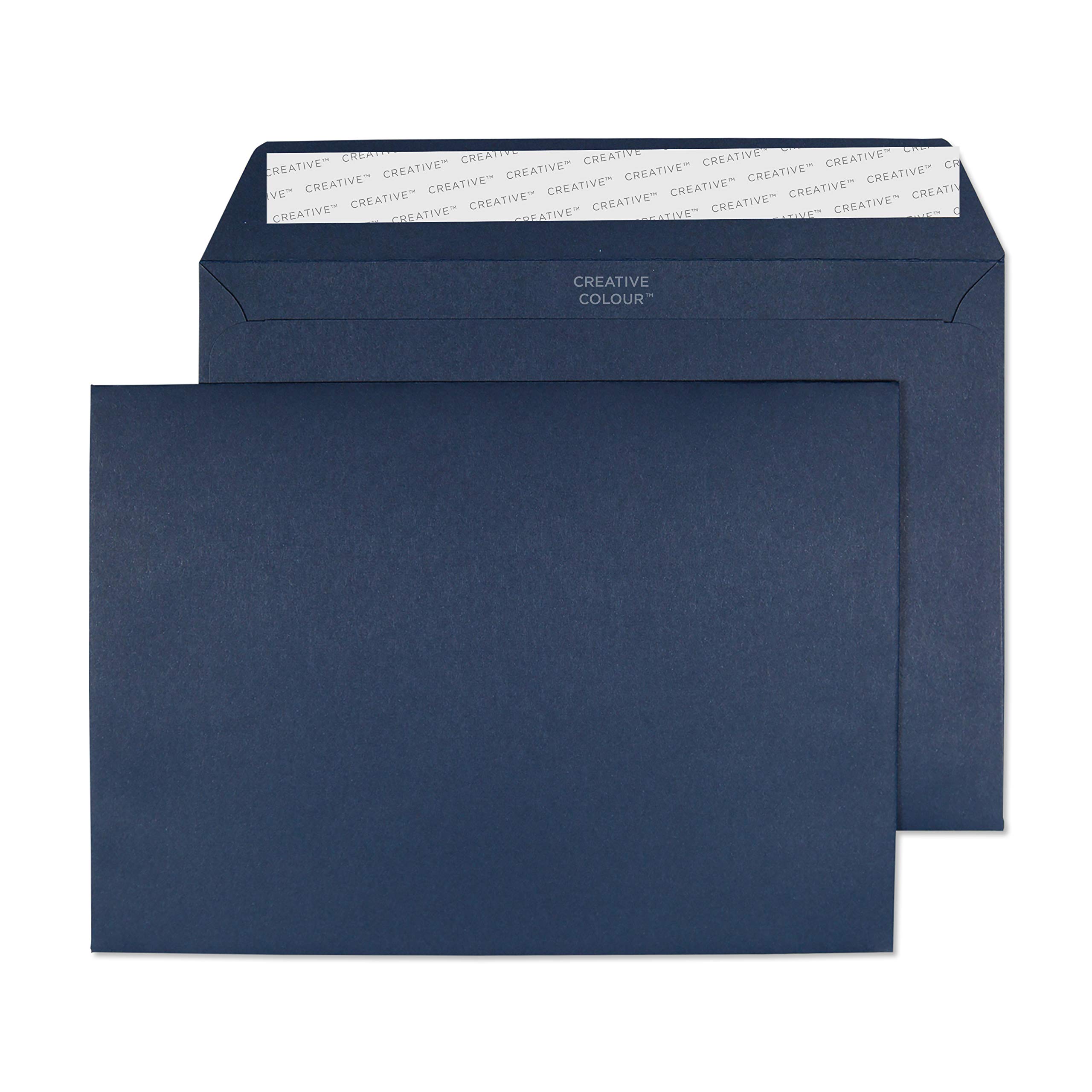 Blake Creative Colour - Coloured Blue C5 Envelopes (162 x 229 mm) - Pack of 500 - FSC Certified - 120GSM - Peel and Seal Navy Envelope - Invitation Envelopes/Card Making Supplies (320)