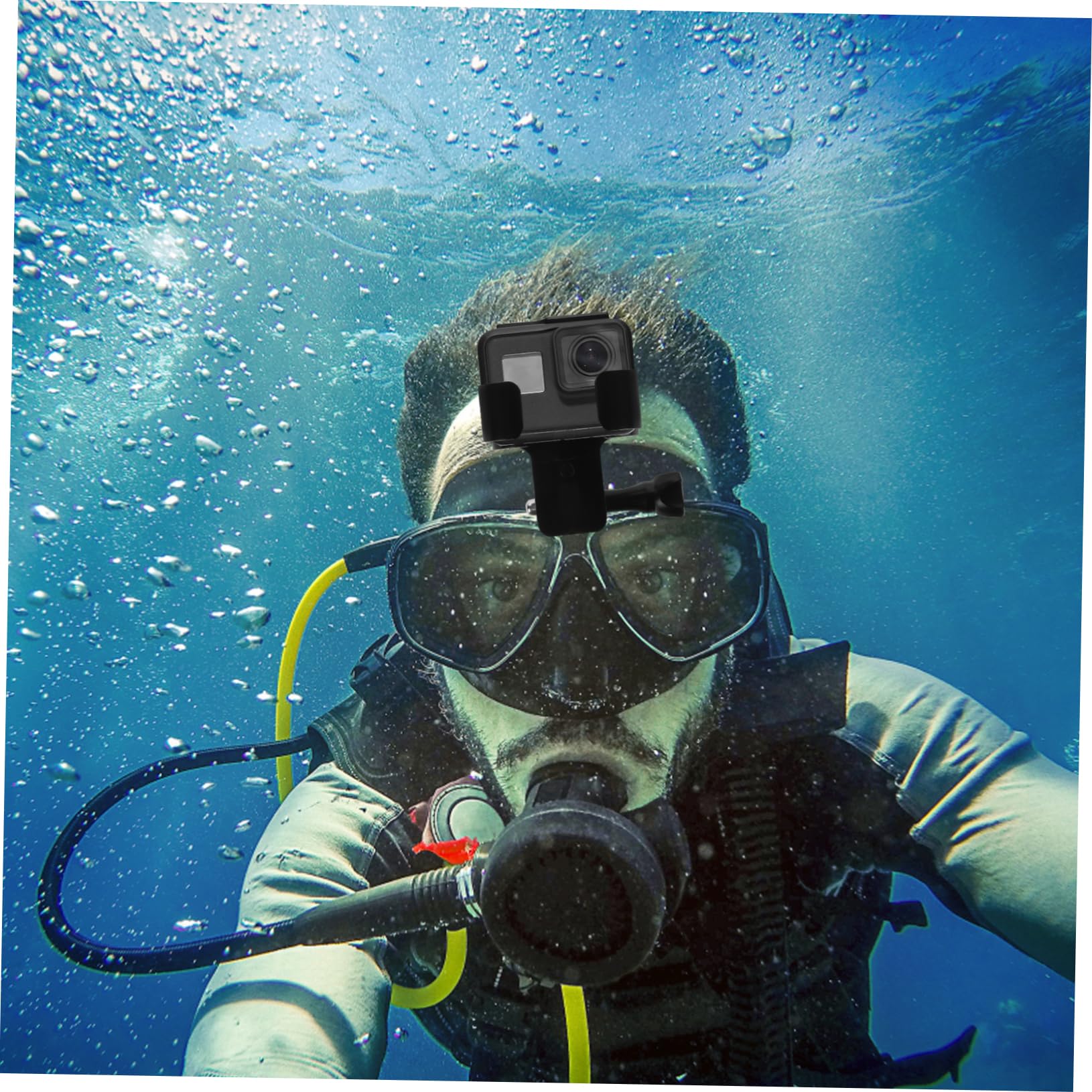1 Set Tauchmaske Tauchzubehör Taucherbrillen Zubehör Kamerahalterung Tauchkamera Halterung Rack Für Tauchkamera Halterung Für Kamera Taucherbrille Kamera Rack